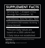 CBD + MCT Oil