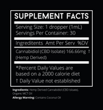 CBD + MCT Oil