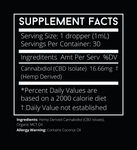 CBD + MCT Oil
