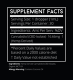 CBD + MCT Oil